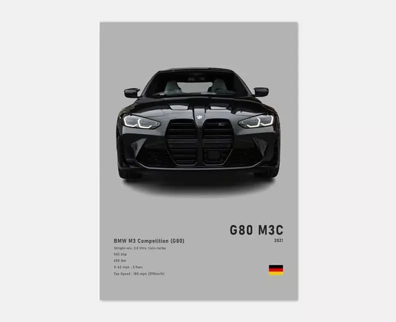 تابلو ماشینی طرح BMW G80